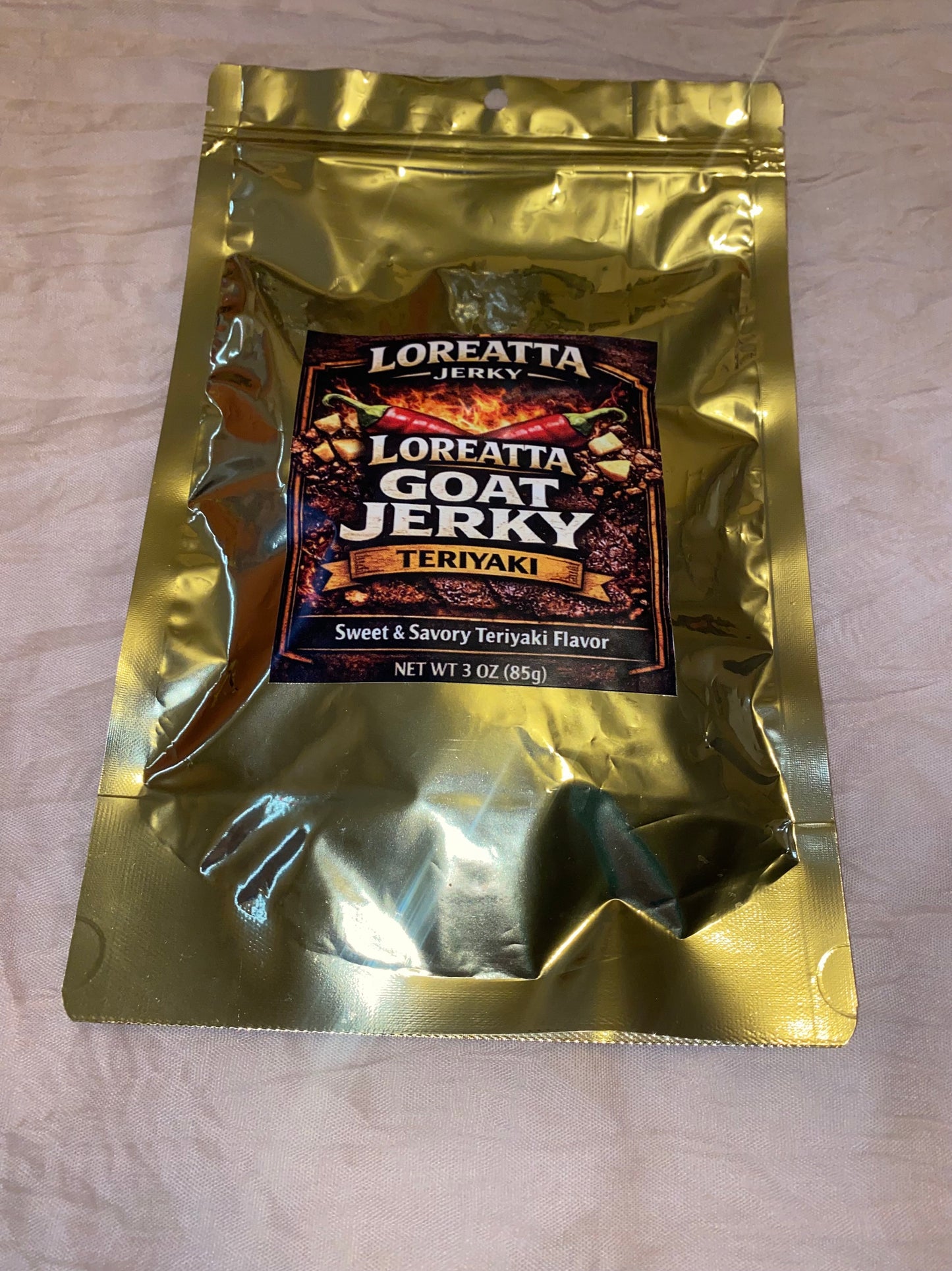 Goat Jerky Teriyaki