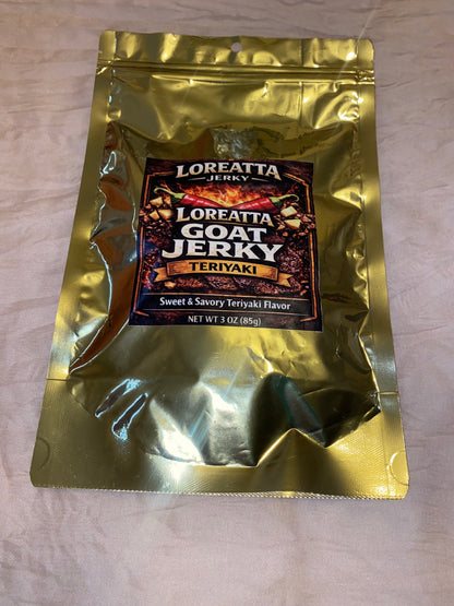 Goat Jerky Teriyaki